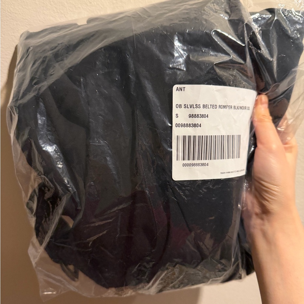 NWT Anthropologie Sleeveless Belted Romper - Picture 5 of 6